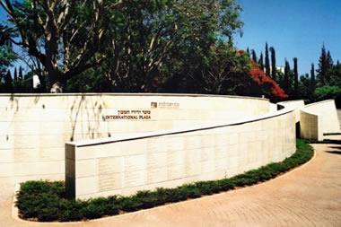 Donor Wall at the Weizmann Institute of Science